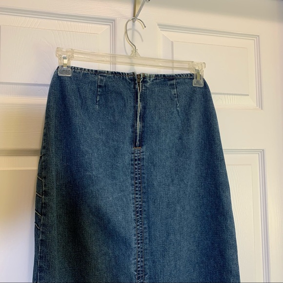 no boundaries Denim Maxi Skirt Size 11 Juniors - Picture 5 of 7